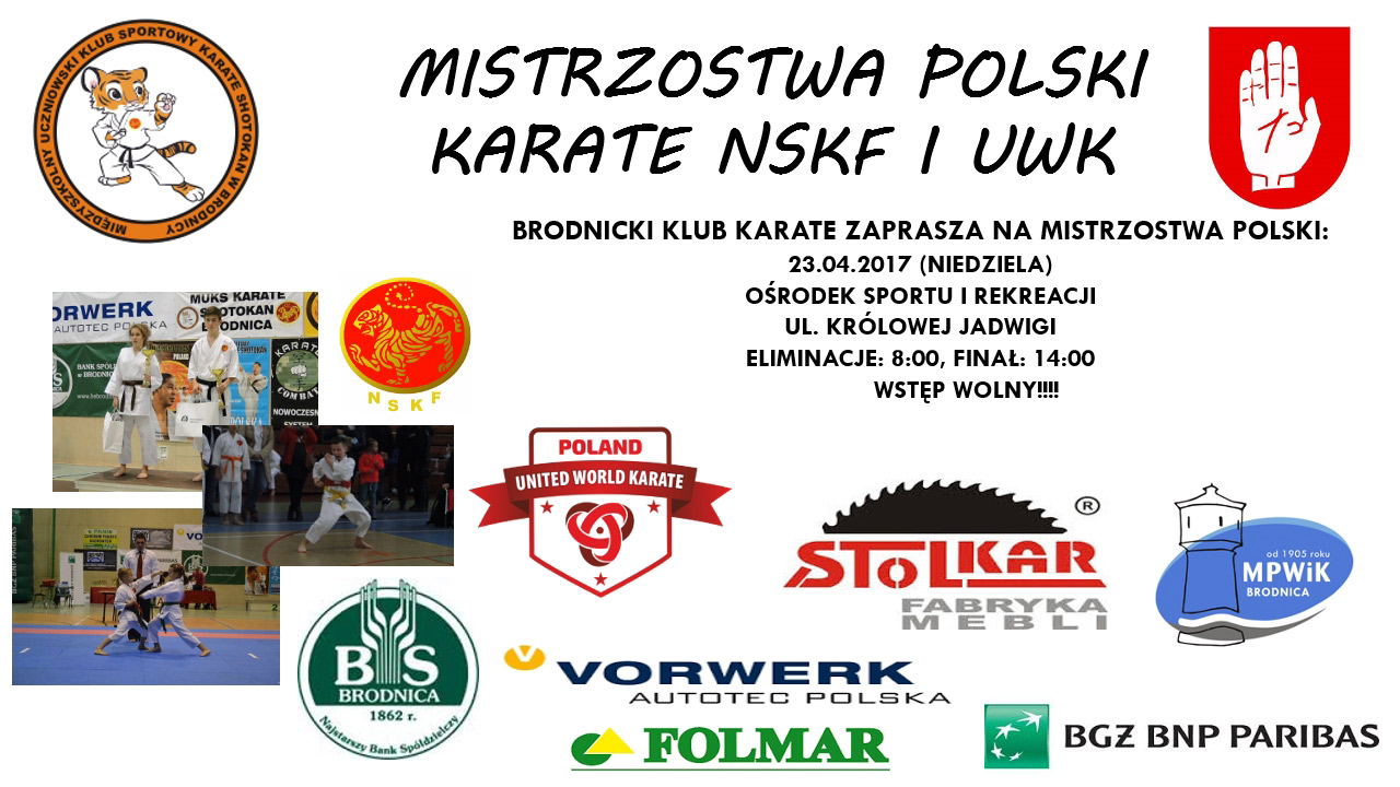 II Mistrzostwa Polski UWK – Brodnica 2017